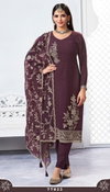 Sajawat By Vinay Kuleesh Organza Chiffon Designer Salwar Suits Wholesale Online